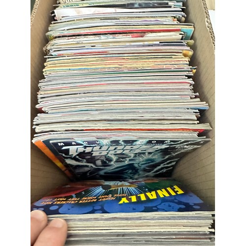 334A - ASSORTED MARVEL COMICS BUNDLE OF 250+ COMICS. Various Decades. Featuring: X-Men, Avengers, Fantastic... 