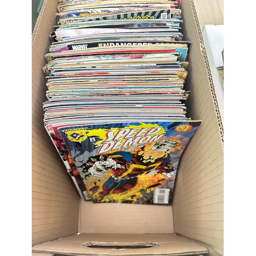 334A - ASSORTED MARVEL COMICS BUNDLE OF 250+ COMICS. Various Decades. Featuring: X-Men, Avengers, Fantastic... 