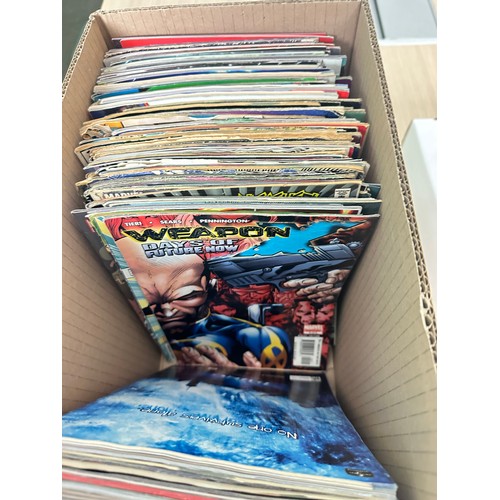 334A - ASSORTED MARVEL COMICS BUNDLE OF 250+ COMICS. Various Decades. Featuring: X-Men, Avengers, Fantastic... 