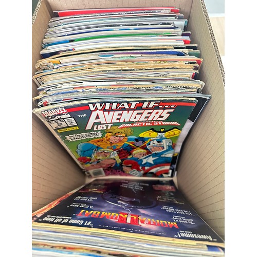 334A - ASSORTED MARVEL COMICS BUNDLE OF 250+ COMICS. Various Decades. Featuring: X-Men, Avengers, Fantastic... 