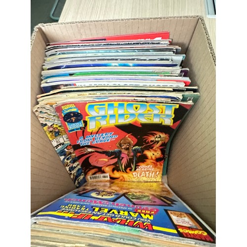 334A - ASSORTED MARVEL COMICS BUNDLE OF 250+ COMICS. Various Decades. Featuring: X-Men, Avengers, Fantastic... 