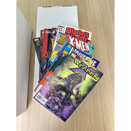 334B - ASSORTED MARVEL COMICS BUNDLE OF 270+ COMICS. Various Decades. Featuring: X-Men, Avengers, Thunderbo... 