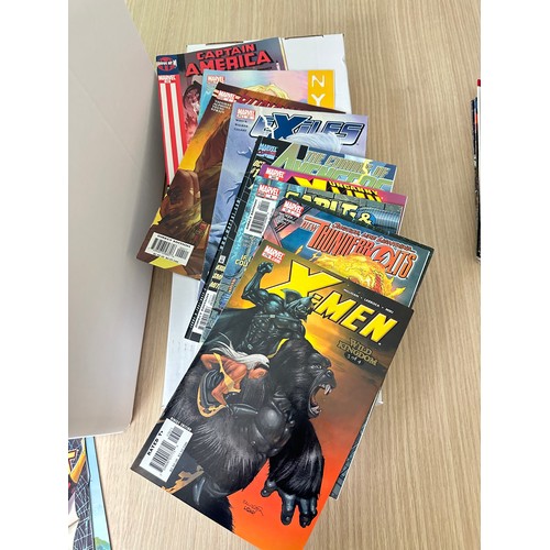 334B - ASSORTED MARVEL COMICS BUNDLE OF 270+ COMICS. Various Decades. Featuring: X-Men, Avengers, Thunderbo... 