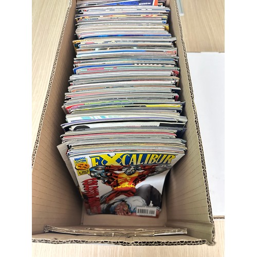 334B - ASSORTED MARVEL COMICS BUNDLE OF 270+ COMICS. Various Decades. Featuring: X-Men, Avengers, Thunderbo... 