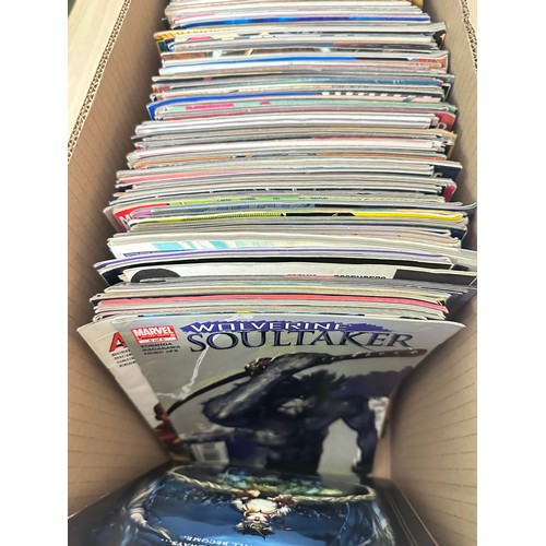 334B - ASSORTED MARVEL COMICS BUNDLE OF 270+ COMICS. Various Decades. Featuring: X-Men, Avengers, Thunderbo... 