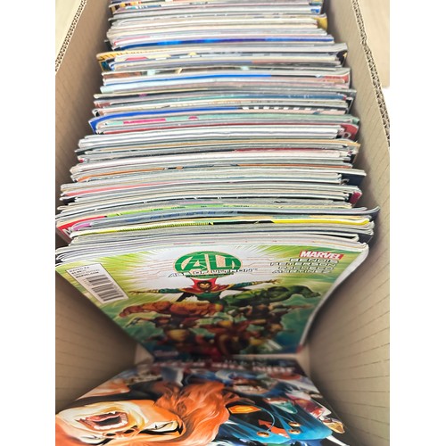 334B - ASSORTED MARVEL COMICS BUNDLE OF 270+ COMICS. Various Decades. Featuring: X-Men, Avengers, Thunderbo... 