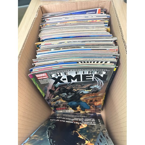 334B - ASSORTED MARVEL COMICS BUNDLE OF 270+ COMICS. Various Decades. Featuring: X-Men, Avengers, Thunderbo... 