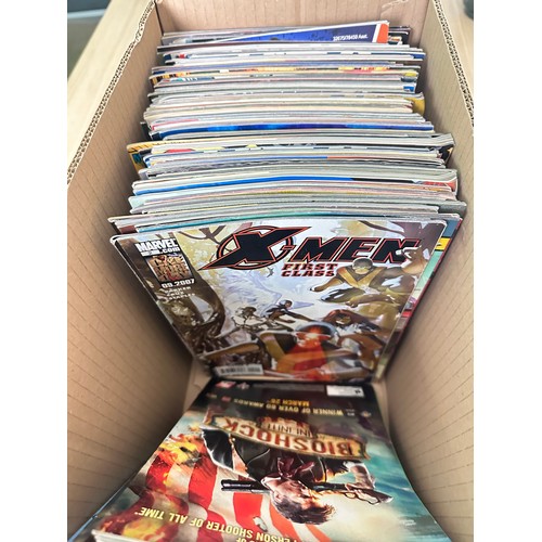 334B - ASSORTED MARVEL COMICS BUNDLE OF 270+ COMICS. Various Decades. Featuring: X-Men, Avengers, Thunderbo... 