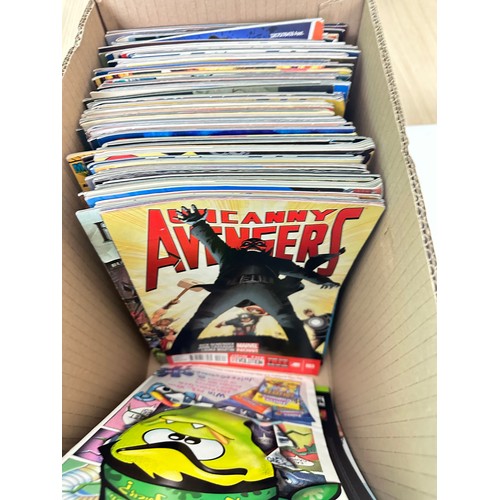 334B - ASSORTED MARVEL COMICS BUNDLE OF 270+ COMICS. Various Decades. Featuring: X-Men, Avengers, Thunderbo... 