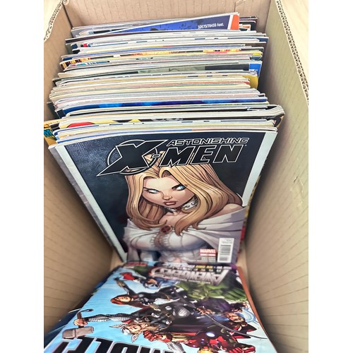 334B - ASSORTED MARVEL COMICS BUNDLE OF 270+ COMICS. Various Decades. Featuring: X-Men, Avengers, Thunderbo... 