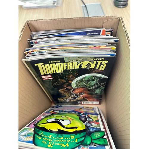 334B - ASSORTED MARVEL COMICS BUNDLE OF 270+ COMICS. Various Decades. Featuring: X-Men, Avengers, Thunderbo... 