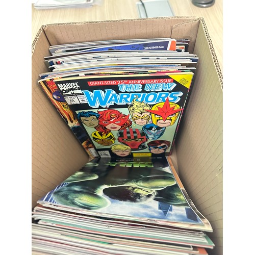 334B - ASSORTED MARVEL COMICS BUNDLE OF 270+ COMICS. Various Decades. Featuring: X-Men, Avengers, Thunderbo... 