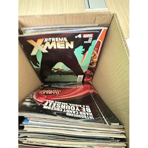 334B - ASSORTED MARVEL COMICS BUNDLE OF 270+ COMICS. Various Decades. Featuring: X-Men, Avengers, Thunderbo... 