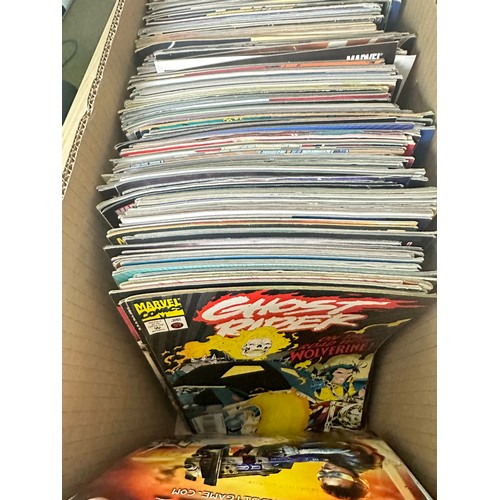 334C - ASSORTED MARVEL COMICS BUNDLE OF 280+ COMICS. Various Decades. Featuring: X-Men, Avengers, Fantastic... 