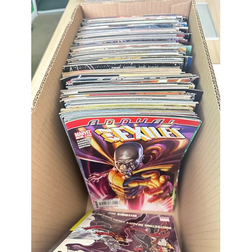 334C - ASSORTED MARVEL COMICS BUNDLE OF 280+ COMICS. Various Decades. Featuring: X-Men, Avengers, Fantastic... 