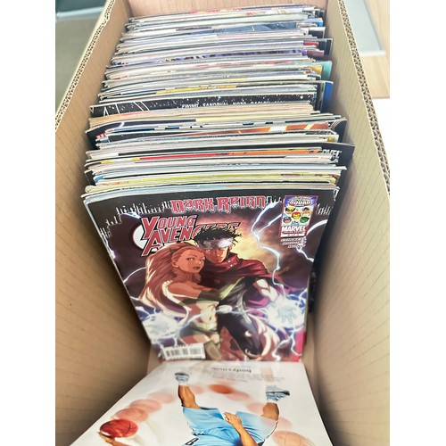 334C - ASSORTED MARVEL COMICS BUNDLE OF 280+ COMICS. Various Decades. Featuring: X-Men, Avengers, Fantastic... 