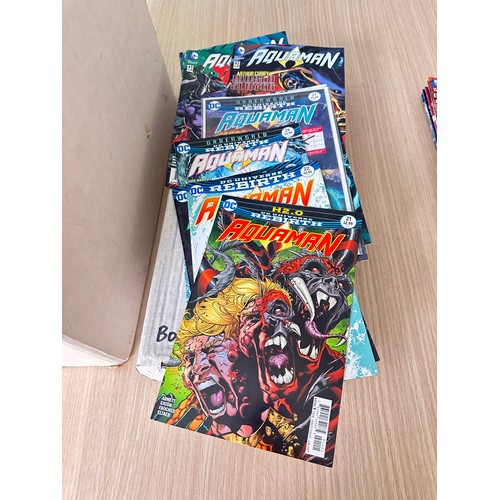 334D - ASSORTED DC COMICS BUNDLE OF 270+ COMICS. Various Decades. Featuring: Aquaman, Teen Titans, Justice ... 