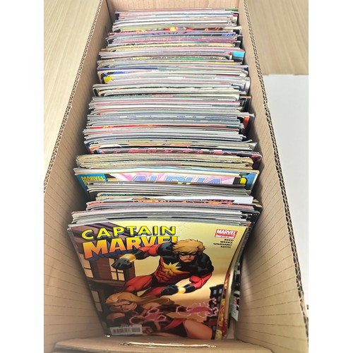 412A - ASSORTED MARVEL COMICS BUNDLE OF 260+ COMICS. Various Decades. Featuring: X-Men, Avengers, Captain M... 