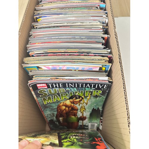 412A - ASSORTED MARVEL COMICS BUNDLE OF 260+ COMICS. Various Decades. Featuring: X-Men, Avengers, Captain M... 