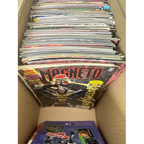 412A - ASSORTED MARVEL COMICS BUNDLE OF 260+ COMICS. Various Decades. Featuring: X-Men, Avengers, Captain M... 