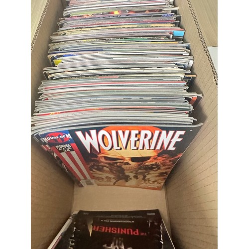 412A - ASSORTED MARVEL COMICS BUNDLE OF 260+ COMICS. Various Decades. Featuring: X-Men, Avengers, Captain M... 