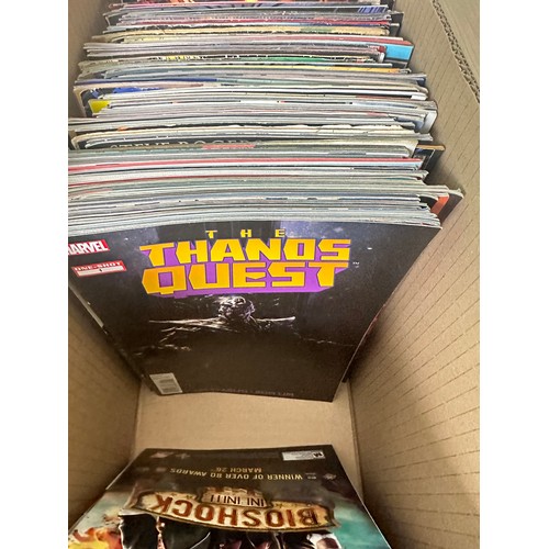 412A - ASSORTED MARVEL COMICS BUNDLE OF 260+ COMICS. Various Decades. Featuring: X-Men, Avengers, Captain M... 