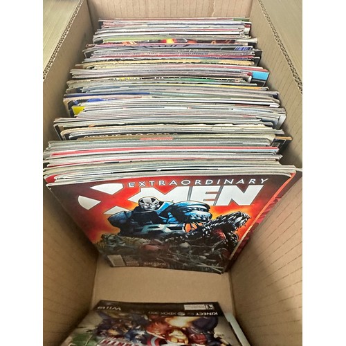 412A - ASSORTED MARVEL COMICS BUNDLE OF 260+ COMICS. Various Decades. Featuring: X-Men, Avengers, Captain M... 