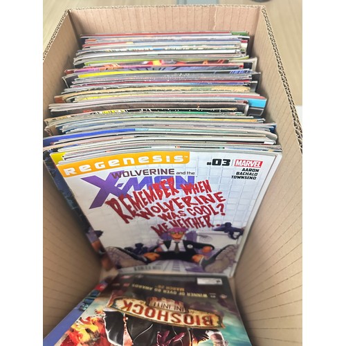 412A - ASSORTED MARVEL COMICS BUNDLE OF 260+ COMICS. Various Decades. Featuring: X-Men, Avengers, Captain M... 