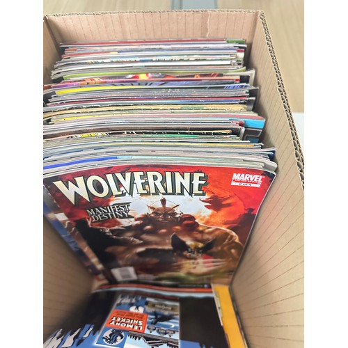 412A - ASSORTED MARVEL COMICS BUNDLE OF 260+ COMICS. Various Decades. Featuring: X-Men, Avengers, Captain M... 