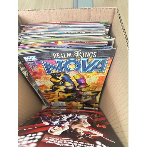 412A - ASSORTED MARVEL COMICS BUNDLE OF 260+ COMICS. Various Decades. Featuring: X-Men, Avengers, Captain M... 