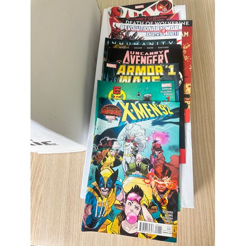 412B - ASSORTED MARVEL COMICS BUNDLE OF 290+ COMICS. Various Decades mostly modern. Featuring: X-Men, Aveng... 