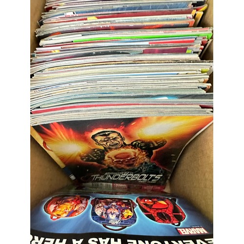 412B - ASSORTED MARVEL COMICS BUNDLE OF 290+ COMICS. Various Decades mostly modern. Featuring: X-Men, Aveng... 