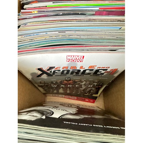 412B - ASSORTED MARVEL COMICS BUNDLE OF 290+ COMICS. Various Decades mostly modern. Featuring: X-Men, Aveng... 