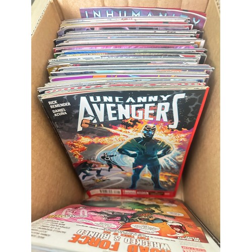 412B - ASSORTED MARVEL COMICS BUNDLE OF 290+ COMICS. Various Decades mostly modern. Featuring: X-Men, Aveng... 