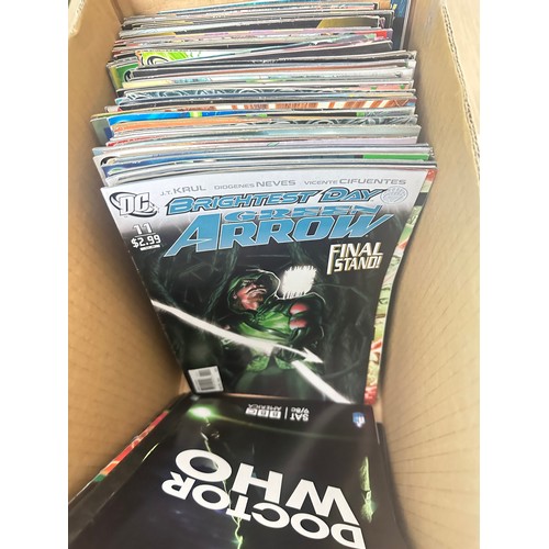 412D - ASSORTED DC COMICS BUNDLE OF 230+ COMICS. Various Decades mostly modern. Featuring: Superman, Red La... 