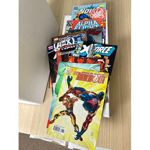 472 - ASSORTED MARVEL COMICS BUNDLE OF 230+ COMICS. Various Decades. Featuring: X-Men, Avengers, X-Force, ... 