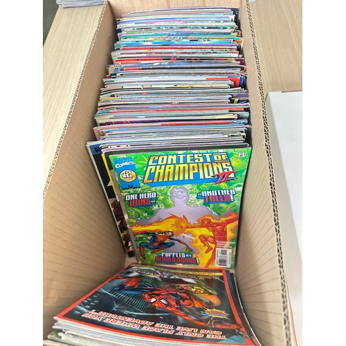 472 - ASSORTED MARVEL COMICS BUNDLE OF 230+ COMICS. Various Decades. Featuring: X-Men, Avengers, X-Force, ... 