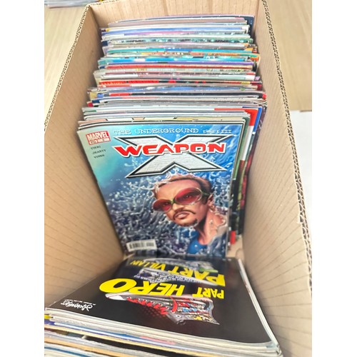 472 - ASSORTED MARVEL COMICS BUNDLE OF 230+ COMICS. Various Decades. Featuring: X-Men, Avengers, X-Force, ... 