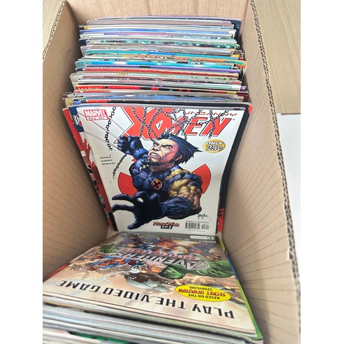 472 - ASSORTED MARVEL COMICS BUNDLE OF 230+ COMICS. Various Decades. Featuring: X-Men, Avengers, X-Force, ... 