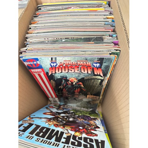 473 - ASSORTED MARVEL COMICS BUNDLE OF 250+ COMICS. Various Decades. Featuring: Spider-man, X-Men, Avenger... 