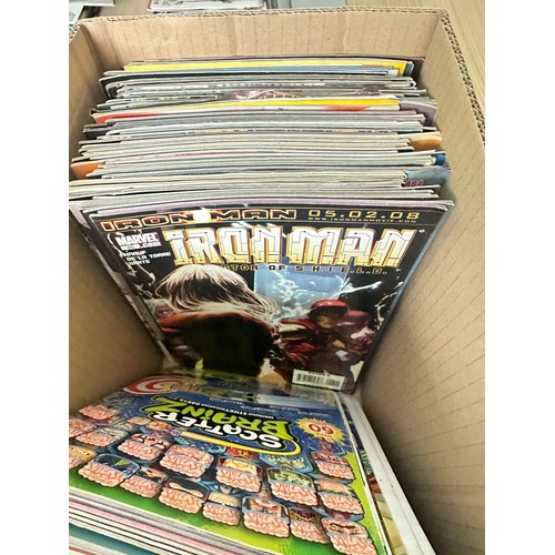 473 - ASSORTED MARVEL COMICS BUNDLE OF 250+ COMICS. Various Decades. Featuring: Spider-man, X-Men, Avenger... 