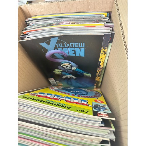 473 - ASSORTED MARVEL COMICS BUNDLE OF 250+ COMICS. Various Decades. Featuring: Spider-man, X-Men, Avenger... 