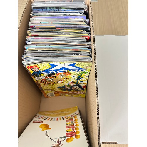 474 - ASSORTED MARVEL COMICS BUNDLE OF 150+ COMICS. Various Decades. Featuring: Wolverine, Avengers, Elekt... 