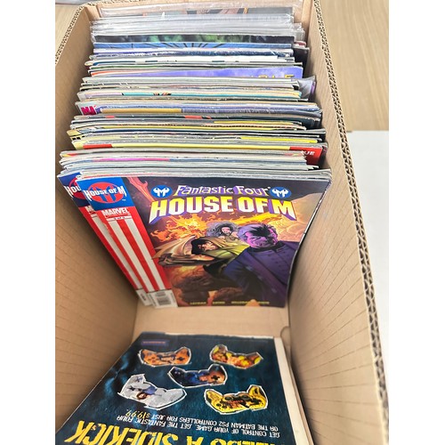 474 - ASSORTED MARVEL COMICS BUNDLE OF 150+ COMICS. Various Decades. Featuring: Wolverine, Avengers, Elekt... 