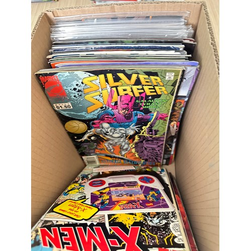 474 - ASSORTED MARVEL COMICS BUNDLE OF 150+ COMICS. Various Decades. Featuring: Wolverine, Avengers, Elekt... 