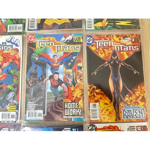 476 - TEEN TITANS Vol.3. #1 - 12. DC Comics 2003, Includes variants. All FN/VFN Condition.