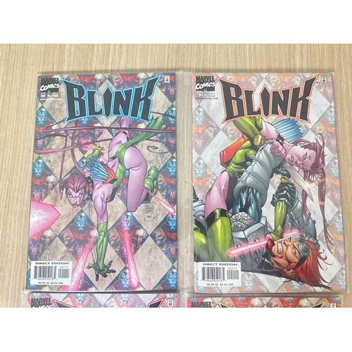 477 - BLINK #1 - 4. Complete Limited Issue mini series. First solo title featuring Blink. Marvel Comics (2... 