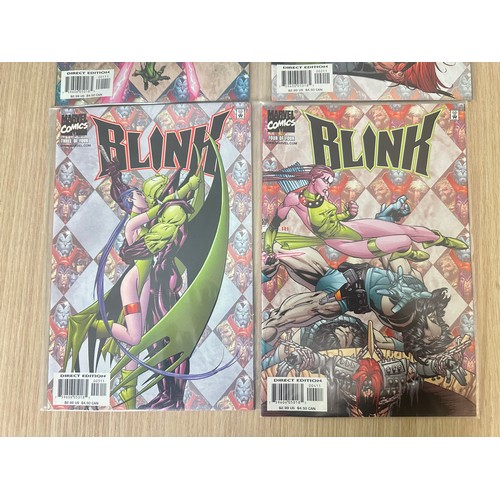 477 - BLINK #1 - 4. Complete Limited Issue mini series. First solo title featuring Blink. Marvel Comics (2... 