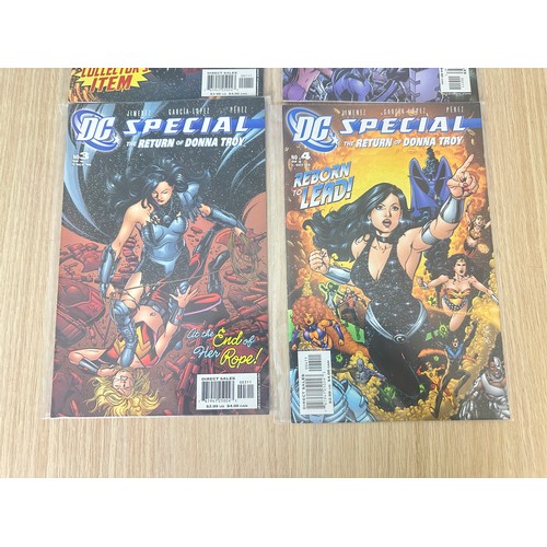 478 - DC SPECIAL: THE RETURN OF DONNA TROY. #1 - 4. Complete Limited Issue series. DC Comics (2005)  All V... 