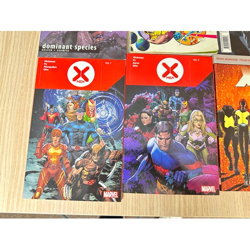 480 - X-MEN Related Graphic Novels/TPB's x 12.
Twelve X-Men related Graphic Novels, All in FN Condition. M... 